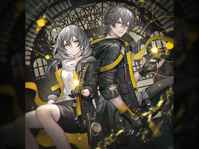 崩坏:星穹铁道#开拓者#星#穹 画师：sena @不是可爱鬼
