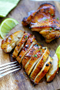 Honey Lime Chicken - crazy delicious chicken with honey lime. The BEST chicken that you can make for your family, takes only 20 mins | rasamalaysia.com