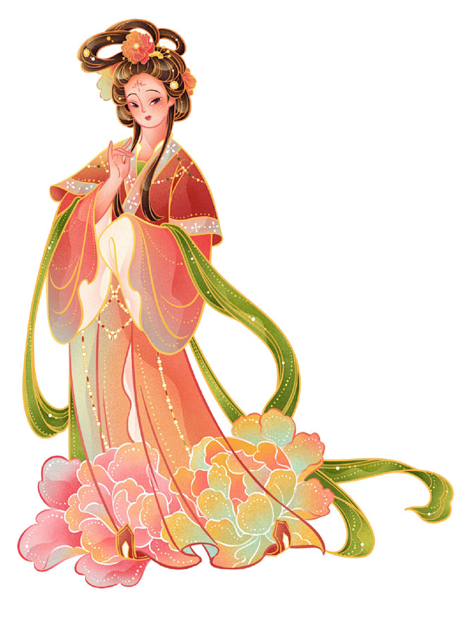 古风人物-仕女图