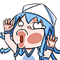 章鱼娘.gif【贴玻璃】系列头像第一弹