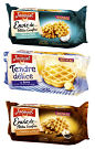 three different types of waffles are shown