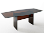 Crystal table BISEL | Table by Glas Italia