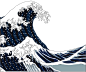 海浪元素 日本元素