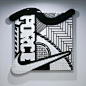 NIKE Campus Art pieces with Omacke, O.OO , Keflione.