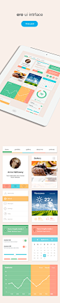  Free Ui PSD : enjoy ;)https://www.dropbox.com/s/4xatrl17yxpnopq/ero_Flat_ui_behance_dowlnoad.psd