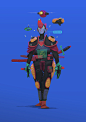 _tH∑ S∑∑k∑Rs ∞ : Sci-Fi Character design made just for fun as a personal project.