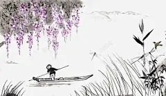 国画一帆风顺 免抠png 设计图片 免费下载 页面网页 平面电商 创意素材