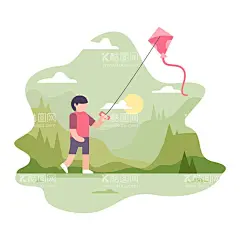 放风筝  - 源文件下载【酷图网】手绘,放风筝,元素,卡通放风筝,手绘放风筝,卡通,插画,插图,素材,矢量,图案,背景,夏天,春天,春天插画,清新,自然,海报素材,精美,海报背景,展板,人物,放风筝的人,孩子,儿童,亲子,活动,风筝节,风筝节素材,小孩,比赛,快乐,地产,广告,展架,创意,小朋友,踏青,动感,卡通男孩,郊外,草地,