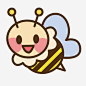 卡通可爱简笔画蜜蜂新图网 https://ixintu.com 卡通昆虫 卡通虫子 蜜蜂 飞行 小蜜蜂 卡通蜜蜂 可爱 昆虫免扣