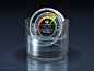 3d fuel gauge concept