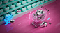 identity broadcast television redshift cinema 4d cubase 3d animation 3d artist Velentines Day