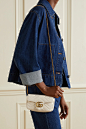 GUCCI GG Marmont super mini quilted leather shoulder bag