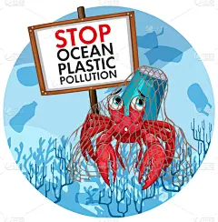 塑胶,寄生蟹,标志,拿着,式样,不,活力,可爱的,濒危物种