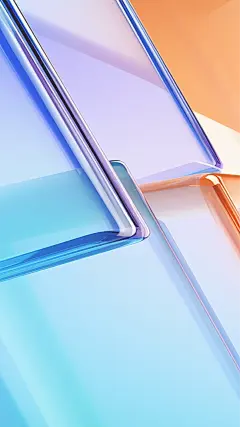 花瓣素材_通用彩色透明玻璃质感幻彩壁纸背景图片_193312422