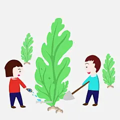 植树节种树手绘卡通形象图片大小3000x3000px 图片尺寸253.92 KB 来自PNG搜索网 pngss.com 免费免扣png素材下载！春天#地球#公益#环保#环境#绿化#绿色#绿色植物#森林#树林#树苗#植被#植树#