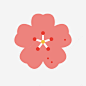 粉色花朵ai免抠素材_新图网 https://ixintu.com 粉色 花朵 植物 渐变 扁平化 矢量图 花纹 开花