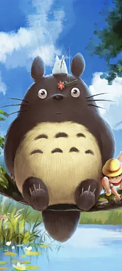 龙猫高清手机壁纸