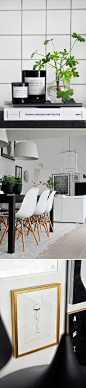 Trendenser.se #interior #white #clean #house #home #inspiration #decoration #deco #scandinavian #swedish #design #budget #love
