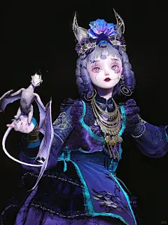 以闪 。cos一个苗疆月牙头饰用法 - 小红书