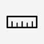 标尺工具刻度photoshop工具图标_88ICON https://88icon.com 标尺工具 刻度 photoshop工具 测量 英寸 距离 厘米 直尺