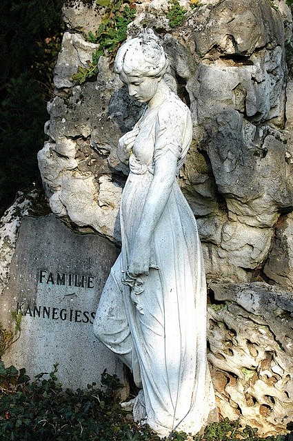 Cemetery Statue in "...