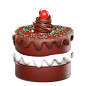 Cake  3D Icon