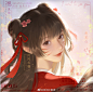 丹青墨骨超话p1p2抽奖图，p3-7摸鱼练习p8稿子，最后的是纯属凑够九宫格 ​​​​