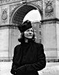 Edna St. Vincent Millay, Washington Square, New York City. 1940’s.