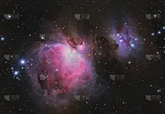 猎户座星云和奔跑的人星云