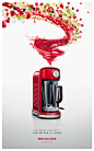 KitchenAid Magnetic Blender : Fruits tornado shooting and retouching for Kitchen Aid with Saatchi & Saatchi