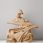 曾介绍过的澳大利亚雕塑家 Paul Kaptein 的胶合木板雕塑作品～（paulkaptein.com）
