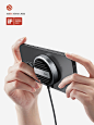 Ice Speed Magsafe Wireless Charger - Design Portfolio : 【Product Design Project】 It is a magnetic cooling wireless charger for iPhone 13 and 14 series. Its MFM certified wireless charging module and new aviation grade cooling material can provide 15W wire