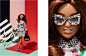 Vogue Italia - Designer Barbies - Global Beauty : We are honored that the Vogue Italia commissioned us to shoot an editorial, featuring 20 Barbie's wearing designs by new and established designers. We designed and built a papercrafted studio eviroment to 