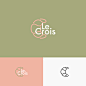 ​​​​#logo设计集# Le Crois面包和咖啡店logo设计及品牌视觉VI设计 ​​​​