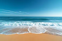 沙滩海边自然风景壁纸