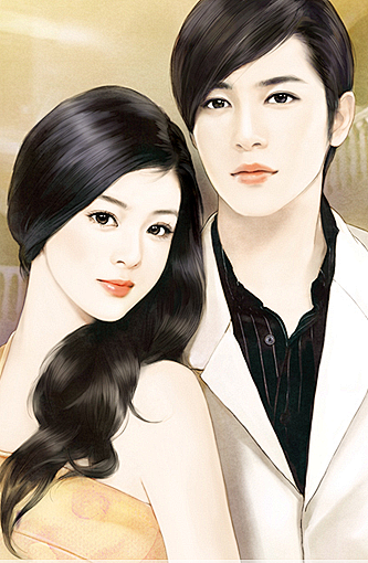 插画手绘插图插画手绘美女帅哥