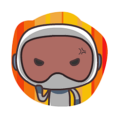 白大头一步曲动态QQ表情包