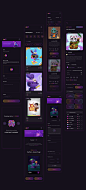 app blockchain cryptocurrency Figma Marketplace metaverse nft UI/UX user interface Web Design 