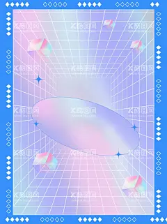 几何科技抽象海报  - 源文件下载【酷图网】酸性风,几何,线条,文字,边框,渐变,流体,纹理,图案,弥散光,效果,PSD,模板,素材,背景,