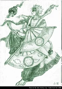 岁月流云的插画画廊展厅