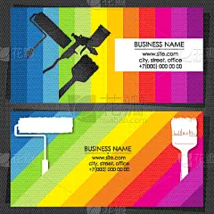 装饰工,工具,名片,商务,男人,房屋,大桶,工业,建筑业,涂料