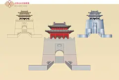 北京北水古镇塔楼