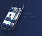 FADE APP UI KIT | FREEBIE | : Deep Blue, flat style UI kit for IOS or Andrid devices, but this kit specified for IOS 9resolution. Hope you like it, and feel free to use your personal or commercial project too.Future updates is possible.Enjoy!