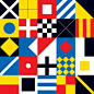 SEA STORIES is a series of fictional marine signal flags. Fictional marine language. Concept: Maria Zaikina, production: Maria Zaikina and Dmitry Orlov, Mai 2014.