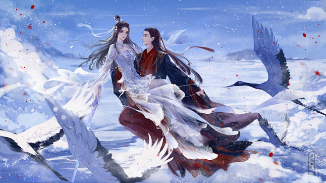 古风情侣梨瓜酥