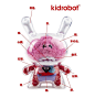 Kidrobot 8寸Plush Gut来自潮玩资讯分享的模玩图片