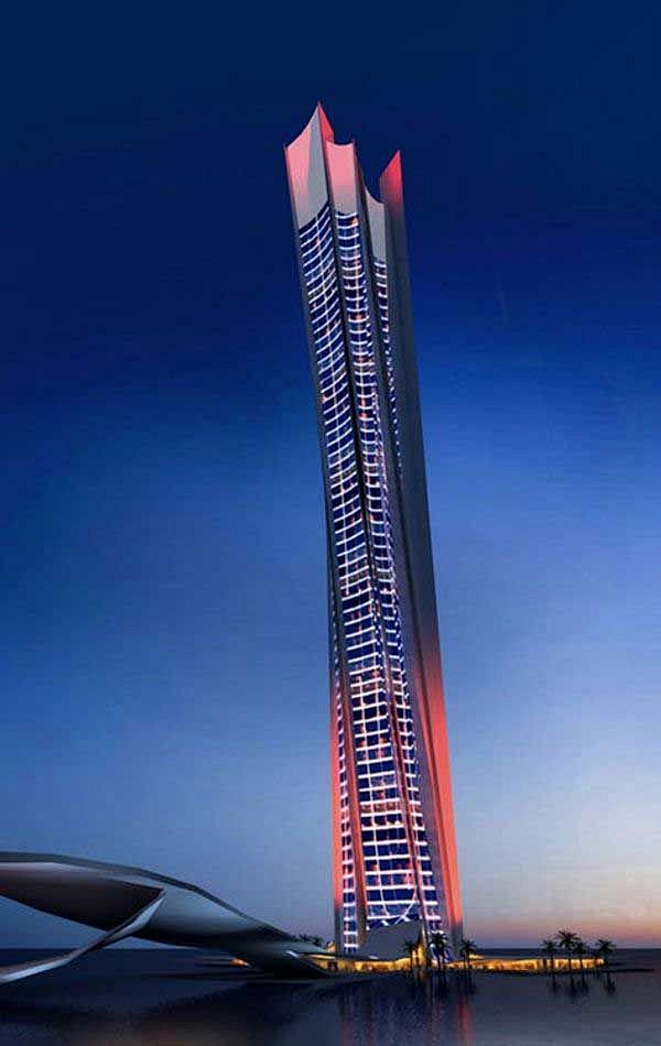 The Wave Tower, Duba...