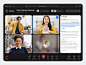 Meetings Web App by Fireart UI/UX for Fireart Studio on Dribbble