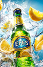 EFES Lemon splash : Key Visual for Anadolu Efes.Everything shot on camera, then composited in Photoshop.No CGI involved.