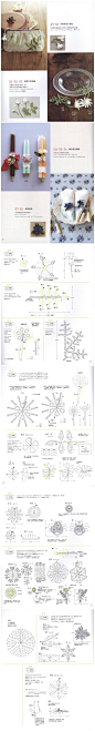 【蕾丝钩针编织の装饰花】- #图解# #手工#